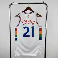 Camisa Regata Philadelphia 2024/2025 #21 Embiid - comprar online