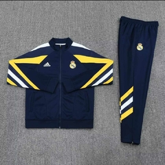 Conjunto Agasalho Real Madrid 2025/2026 Masculina Azul na internet