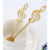 Set X6 Cuchara Cafe Postre Te Diseño Flor Acero Inoxidable - tienda online