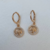 Brinco argola click Larissa com pingente arvore da vida - comprar online