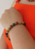 Pulseira jade multicolor 6 e 8mm- 18cm - comprar online
