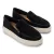 Loafer em Camurça- MOC Flair Black - comprar online