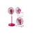 Ventilador 3 En 1 220v 3 Aspas 65w 50hz 10 Pulgadas Turbo - Daryan