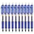 kit de Canetas com Tinta de Recarga, 0,5mm, Preto, Azul, Vermelho