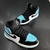 Imagem do AIR JORDAN • BRANCO/AZUL EM VERNIZ