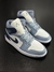 AIR JORDAN 1 MÉDIO - AZUL DIFUSO