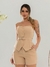Conjunto Cropped e short Cintura alta Feminino na internet