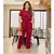 Conjunto Social Casual Feminino Blusa Calça em Linho Sofisticado Algodão - Nazinne