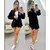 Conjunto Feminino em linho Premium com camisa e short - loja online