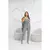 Conjunto Feminino 3 Peças Calça + Camiseta Elegante regata