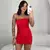 Imagem do Conjunto Femenino Top Cropped tomara que caia Gringa