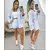 Conjunto Feminino em linho Premium com camisa e short