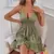 Vestido Curto Soltinho Mini Decote Em V Verão Sexy - comprar online