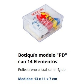 BOTIQUIN PD ECO Botiquín modelo "P10"