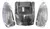 ACRILICOS FAROL TRASERO GILERA SMASH GIROS CRISTAL (3 PIEZAS)