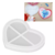 Molde de Silicona Corazon en 4 Partes - MitiendaNyx