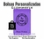 Bolsas Ecommerce 40x50 Violetas impresion Personalizadas Con Su Logo C/Adh