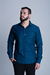 CAMISA LANZILOTI 0703 AZUL MARINHO - Lanziloti Moda Masculina