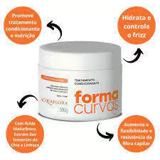 MÁSCARA DE TRATAMENTO FORMA CURVAS - ACQUAFLORA na internet