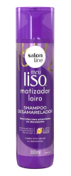 Shampoo Matizador Meu Liso 300ml - SALON LINE