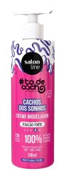 Creme Modelador Cachos dos Sonhos Fixação Forte 500ml - SALON LINE