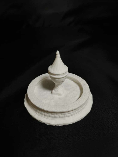 Fuente de Agua escala 1/72 color blanco