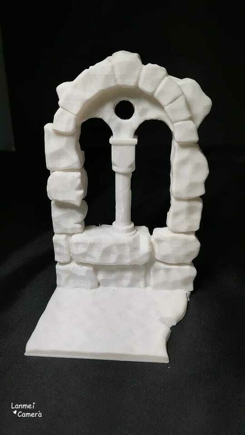 Ruina Romana Chica ww2 escala 1/32 color blanco