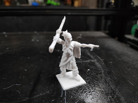 Miniatura Nativo Americano Indio escala 1/32 color blanco