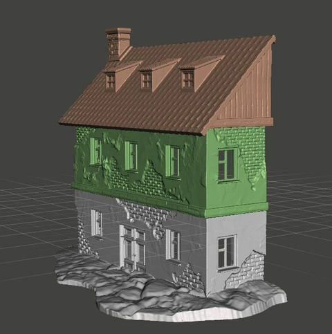 Fachada SG 3 1/35 color blanco