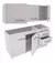 Imagen de Combo Bajo Mesada + Alacena 3 Puertas 1.20 Mtr