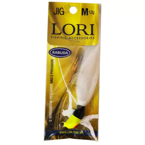 Isca Artificial Jig 12g Rabuda Xuxinha Lori