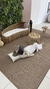 Tapete de sala sisal marrom com bege exclusivo 3,00 x 4,00 - comprar online