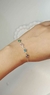 Pulseira coração colorido na internet
