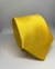 Gravata Lisa Premium Amarelo Ouro