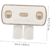 Organizador de baño completo: dispensador de pasta de dientes, cajón y vasos