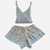Pijama de Verano Bralette de Encaje y Short de Fibrana en internet