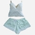 Pijama de Verano Bralette de Encaje y Short de Fibrana - comprar online