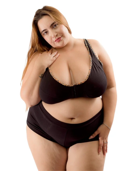 Culotte Tipo Short Pack X3 Plus Size