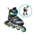 Patines en linea ajustables negro-Azul 21.5-24 - comprar en línea