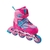 Patines en linea ajustables Rosas 21.5-24