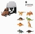 Trailer rinoceronte con animales - comprar en línea