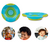 Pratinho Fun com Ventosa Azul e Verde - Buba - comprar online