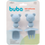 Kit Talheres Silicone Ursinho Azul - Buba - loja online