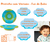 Pratinho Fun com Ventosa Azul e Verde - Buba na internet