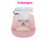 Babador em Silicone com Pega-Migalhas Gumy Rosa - Buba - loja online