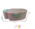 Lancheira Bento Box com Talheres| Cenourinha Rosa - PLUM BABY