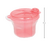 Pote para Leite em Pó com Divisória Rosa - Buba - loja online