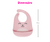 Imagem do Babador em Silicone com Pega-Migalhas Gumy Rosa - Buba