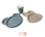 Kit de 2 Pratos Lúdicos com divisória + 1 Copo Stitch