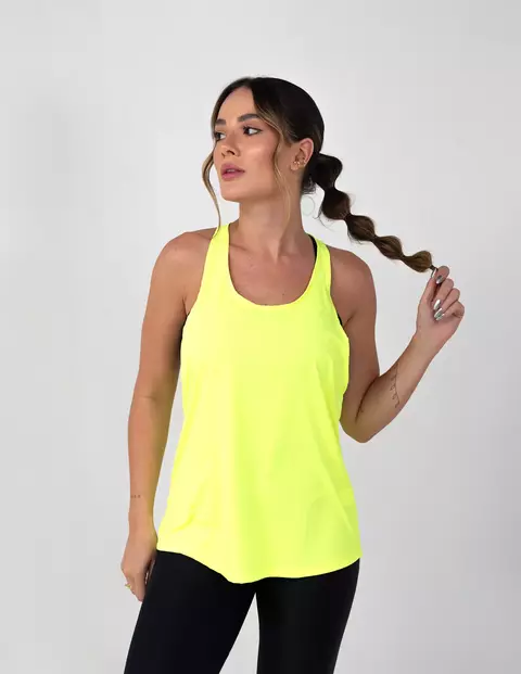 REGATA FEMININA VALESKA AMARELO SPIRIT